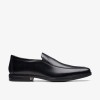 Giày Clarks Howard Edge Loafer Nam - Đen