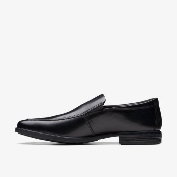 Giày Clarks Howard Edge Loafer Nam - Đen