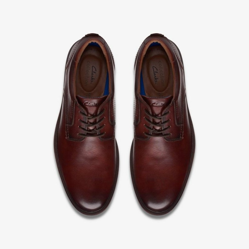 Giày Clarks Malwood Lace Nam - Nâu