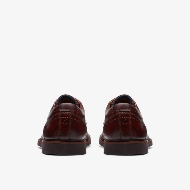 Giày Clarks Malwood Lace Nam - Nâu