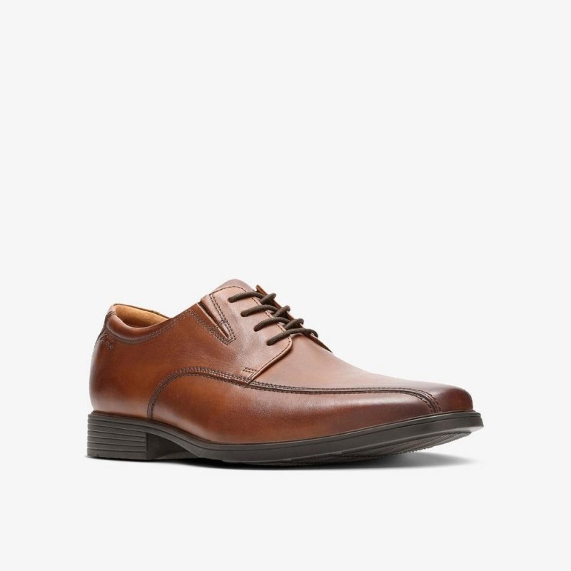 Giày Clarks Tilden Walk Nam - Nâu