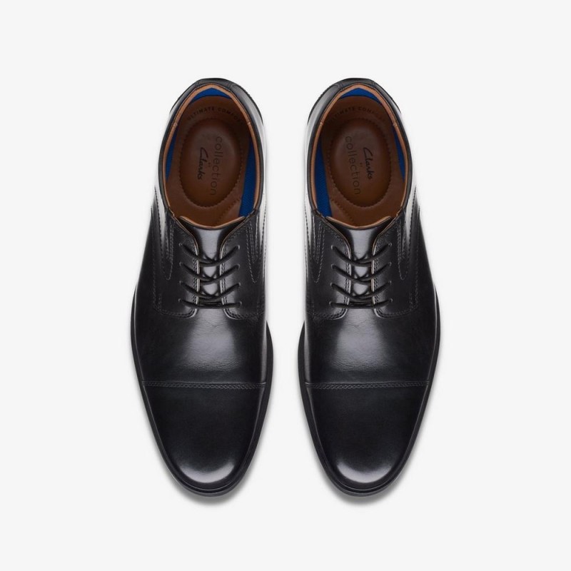 Giày Clarks Whiddon Cap Nam - Đen