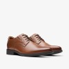 Giày Clarks Whiddon Plain Nam - Nâu
