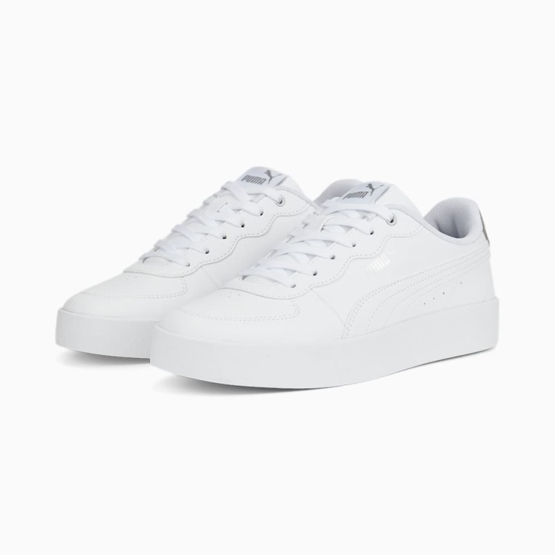 Giày Puma Skye Clean Distressed Nữ - Trắng