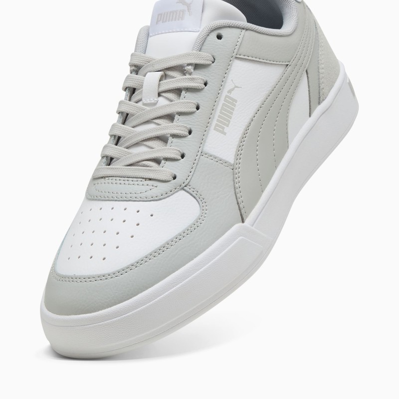 Giày Puma Caven Mix Nam Nữ - Trắng Xám