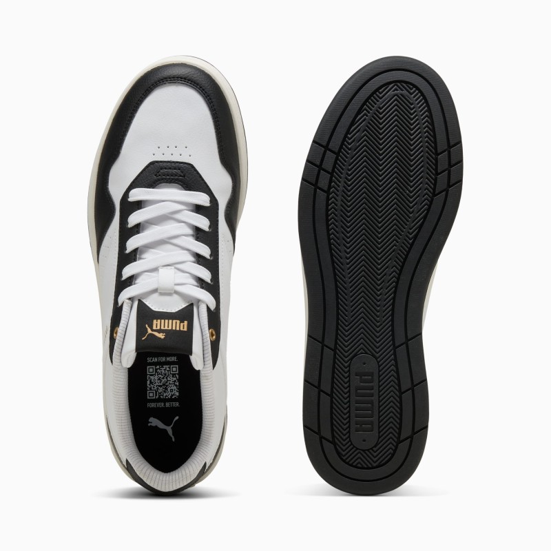 Giày Puma Court Classic Nam - Trắng Đen