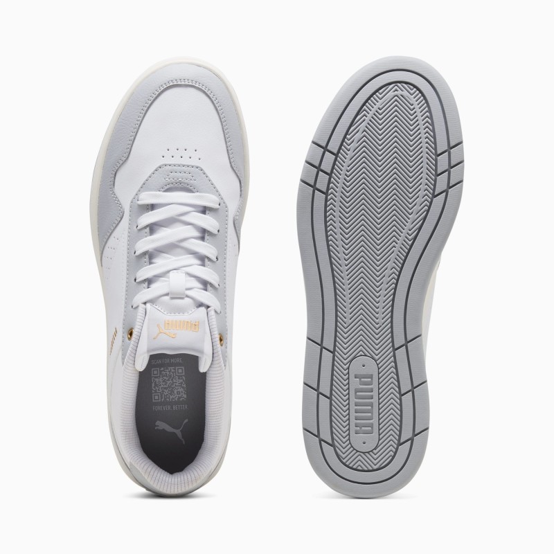 Giày Puma Court Classic Nam - Trắng Xám